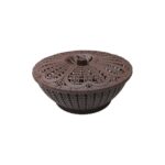 CANASTA RATTAN RED. CHICA MX-363