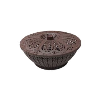 CANASTA RATTAN RED. CHICA MX-363