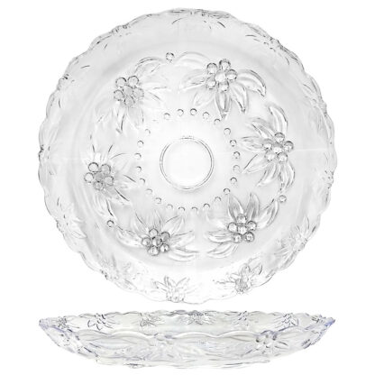 CHAROLA PRIMAVERA T/ CRISTAL