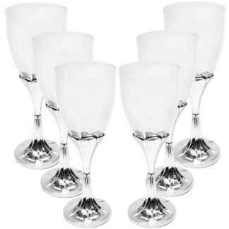 COPA BRINDIS PLATA 6PZS