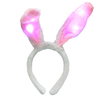DIADEMA CONEJO PELUCHE C/ LUZ