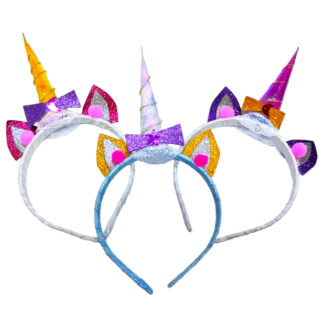 PAQ. DIADEMA UNICORNIO