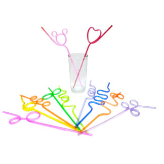 PAQ. POPOTES COLORES 15 PZS