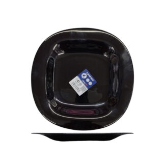 PLATO POSTRE 19 CARINE NEGRO