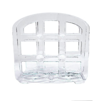 SERVILLETERO CUADRADO T/CRISTAL