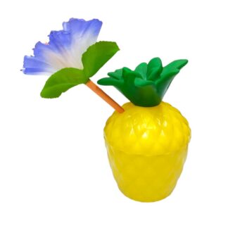 VASO PIÑA C/POPOTE